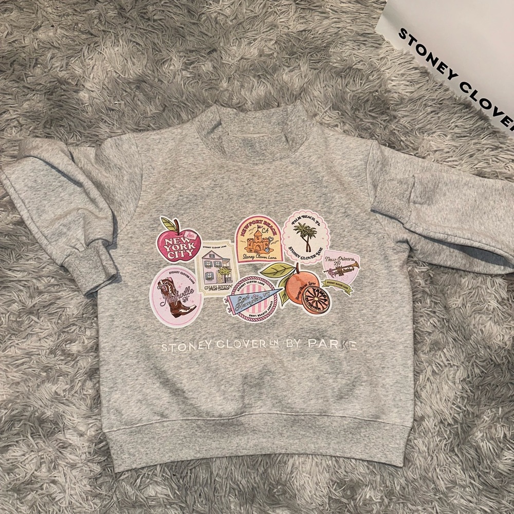 PARKE STONEY CLOVER MOCKNECK